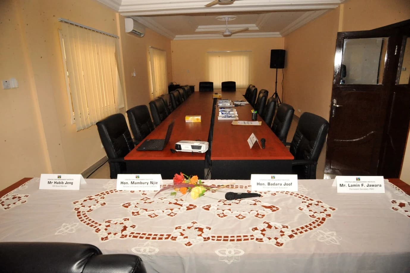 Meeting room at SMBI